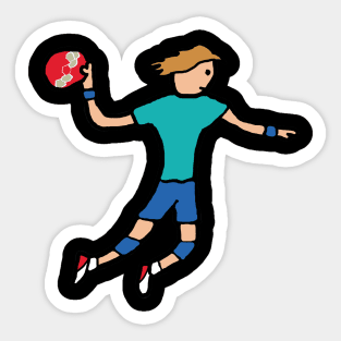 Handball Sticker